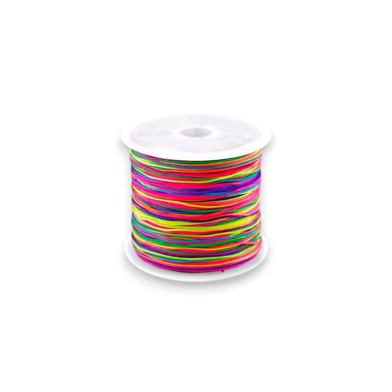 Casa si Gradina - Decoratiuni - DIY - Articole mercerie - Snur rotund din poliester Crisalida, diametru 0,5 mm, lungime 25 m, Multicolor - Infinity.ro