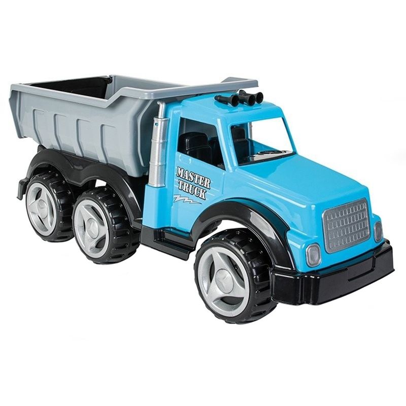 Jucarii, Copii si Bebe - Jucarii si jocuri - Vehicule si jucarii cu telecomanda - Utilaje constructie de jucarie - Camion basculant Pilsan Master Truck blue - Infinity.ro