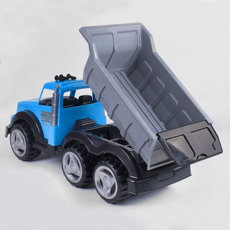 Jucarii, Copii si Bebe - Jucarii si jocuri - Vehicule si jucarii cu telecomanda - Utilaje constructie de jucarie - Camion basculant Pilsan Master Truck blue - Infinity.ro