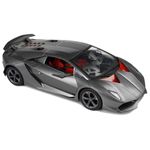 Jucarii, Copii si Bebe - Jucarii si jocuri - Vehicule si jucarii cu telecomanda - Masinute - Masinuta RC pentru copii cu telecomanda, Lamborghini Sesto gri,LeanToys, 9729 - Infinity.ro