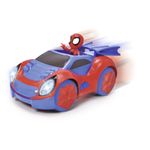 Jucarii, Copii si Bebe - Jucarii si jocuri - Vehicule si jucarii cu telecomanda - Masinute - Spidey prietenii extraordinari masinuta cu telecomanda web racer scara 1:18 - Infinity.ro