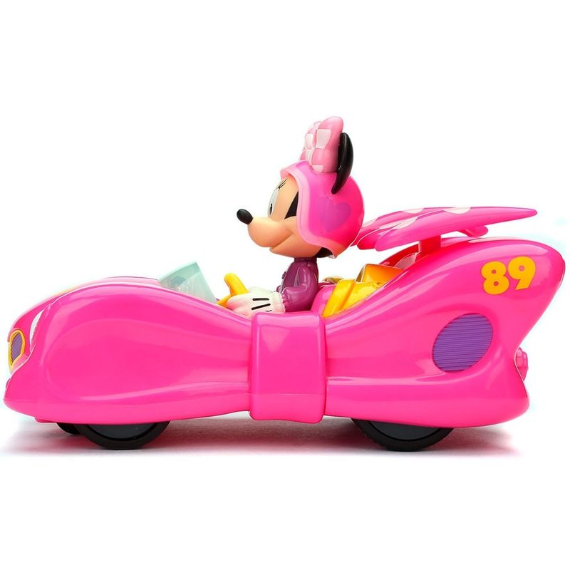 Jucarii, Copii si Bebe - Jucarii si jocuri - Vehicule si jucarii cu telecomanda - Masinute - Masina Jada Toys IRC Minnie Roadster Racer 1:24 19 cm cu telecomanda - Infinity.ro