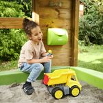 Jucarii, Copii si Bebe - Jucarii si jocuri - Vehicule si jucarii cu telecomanda - Masinute - Camion basculant Big Power Worker cu figurina - Infinity.ro