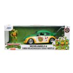 Jucarii, Copii si Bebe - Jucarii si jocuri - Vehicule si jucarii cu telecomanda - Masinute - Jada masinuta metalica testoasele ninja 1959 volkswagen drag beetle 1:24 - Infinity.ro