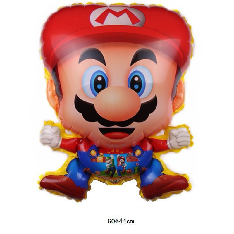 Casa si Gradina - Decoratiuni - Decoratiuni petrecere - Vesela pentru petrecere - Set 154 piese vesela petrecere Super Mario pentru 10 copi, servirea completa a mesei + baloane latex si folie aluminiu - Infinity.ro