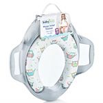 Jucarii, Copii si Bebe - Igiena si ingrijire - Baia bebelusului - Olite si reductoare WC - Reductor moale pentru toaleta BabyJem (Culoare: Gri) - Infinity.ro