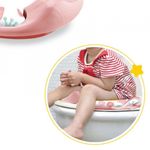 Jucarii, Copii si Bebe - Igiena si ingrijire - Baia bebelusului - Olite si reductoare WC - Reductor moale pentru toaleta BabyJem (Culoare: Gri) - Infinity.ro