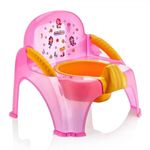 Jucarii, Copii si Bebe - Igiena si ingrijire - Baia bebelusului - Olite si reductoare WC - Olita pentru copii BabyJem (Culoare: Roz transparent) - Infinity.ro