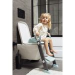 Jucarii, Copii si Bebe - Igiena si ingrijire - Baia bebelusului - Olite si reductoare WC - Reductor toaleta pliabil cu scara, BabyJem (Culoare: Corai) - Infinity.ro