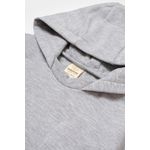 Fashion, accesorii si bijuterii - Copii - Imbracaminte copii - Treninguri si compleuri copii - Set hanorac cu gluga si pantaloni, Two thread, 100%bumbac organic - Gri, BabyCosy (Marime: 18-24 Luni) - Infinity.ro