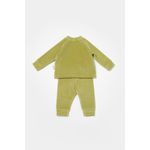 Fashion, accesorii si bijuterii - Copii - Imbracaminte copii - Treninguri si compleuri copii - Set bluzita si pantaloni Elefant, 80%bumbac organic si 20% poliester - Verde, BabyCosy (Marime: 18-24 Luni) - Infinity.ro