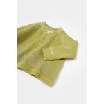 Fashion, accesorii si bijuterii - Copii - Imbracaminte copii - Treninguri si compleuri copii - Set bluzita si pantaloni Elefant, 80%bumbac organic si 20% poliester - Verde, BabyCosy (Marime: 18-24 Luni) - Infinity.ro