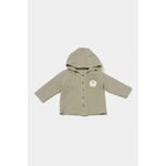 Fashion, accesorii si bijuterii - Copii - Imbracaminte copii - Treninguri si compleuri copii - Set bluza cu gluga si pantaloni, Winter muselin, 100% bumbac - Verde, BabyCosy (Marime: 18-24 Luni) - Infinity.ro