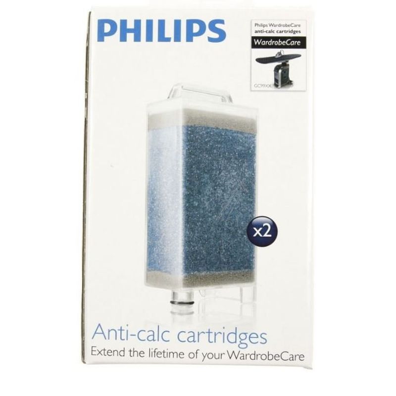 Electronice si Electrocasnice - Ingrijirea tesaturilor - Accesorii fiare de calcat - Set 2 bucati, cartus filtru anticalcar SVC GC019, CP6640/01 Philips / Saeco 423902286111 - Infinity.ro