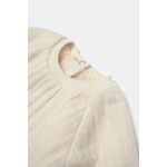 Fashion, accesorii si bijuterii - Copii - Imbracaminte copii - Treninguri si compleuri copii - Set bluza cu buzunar si pantaloni Ursulet, Winter muselin, 100% bumbac dublat - Stone, BabyCosy (Marime: 18-24 Luni) - Infinity.ro