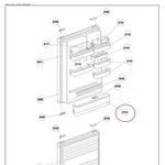Electronice si Electrocasnice - Aparate frigorifice - Accesorii aparate frigorifice - Raft polita usa frigider Beko 5906350100 - Infinity.ro