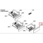 Electronice si Electrocasnice - Aparate frigorifice - Accesorii aparate frigorifice - Capac sertar mic pentru frigider Beko 4651580300 - Infinity.ro