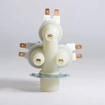 Electronice si Electrocasnice - Masini si uscatoare de rufe - Accesorii masini de spalat si uscatoare - Electrovalva 3 iesiri 90° 3 X 12mm Whirlpool 481981729328 - Infinity.ro