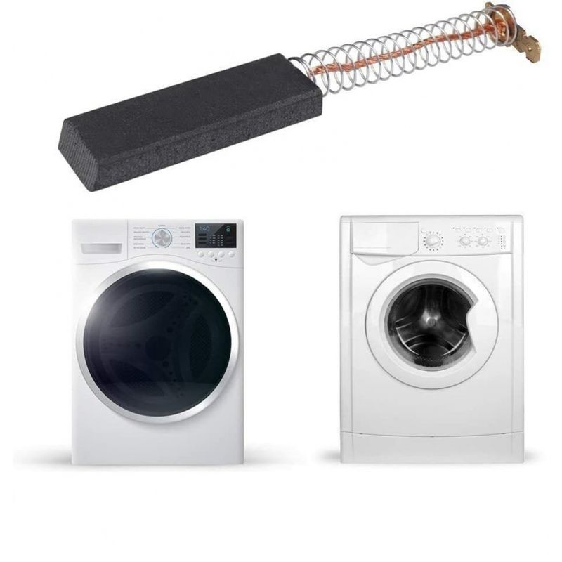 Electronice si Electrocasnice - Masini si uscatoare de rufe - Accesorii masini de spalat si uscatoare - Set de 2 bucati perii, carbuni 5 x 13,5 x 43,3 mm pentru masina de spalat Bosch Siemens 00616505 - Infinity.ro