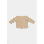 Fashion, accesorii si bijuterii - Copii - Imbracaminte copii - Treninguri si compleuri copii - Set bluza cu nasturi si pantaloni , Winter muselin, 100% bumbac - Apricot, BabyCosy (Marime: 18-24 Luni) - Infinity.ro