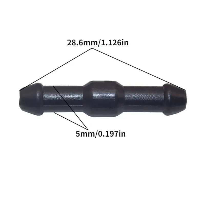 Auto si Moto - Intretinere auto - Stergatoare - Set furtun de stergator parbriz 2m cu 4 conectori - Infinity.ro