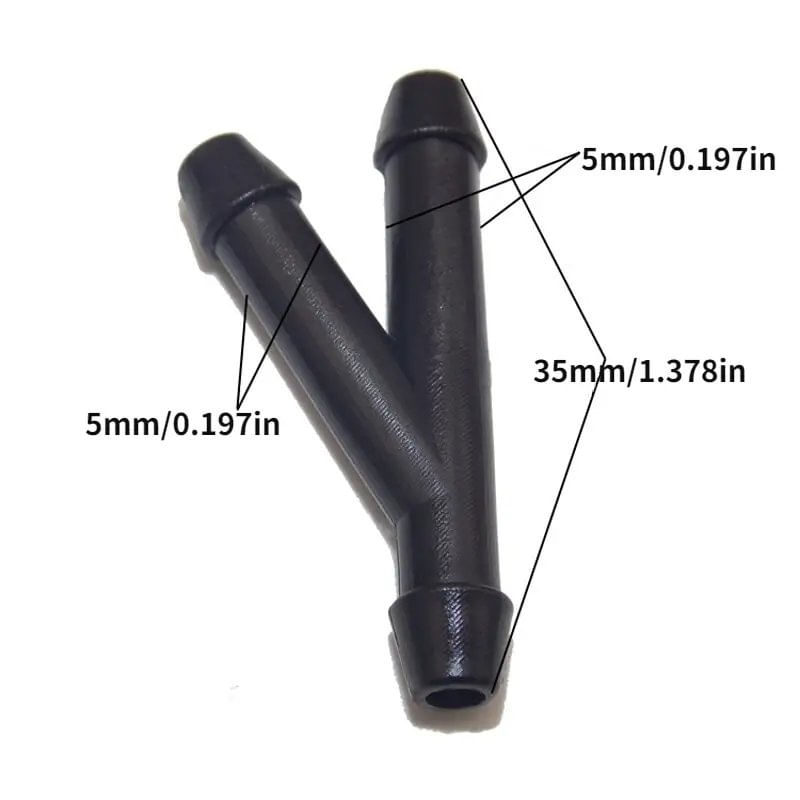 Auto si Moto - Intretinere auto - Stergatoare - Set furtun de stergator parbriz 2m cu 4 conectori - Infinity.ro