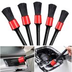 Auto si Moto - Intretinere auto - Stergatoare - Set 5 perii pentru curatat interior si exterior auto, elemente de caroserie, bord, jante, detailing auto - Infinity.ro