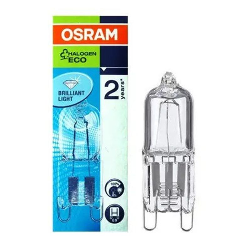 Electronice si Electrocasnice/Aragazuri, cuptoare si hote/Accesorii aragazuri, cuptoare si hote/Accesorii cuptoare si plite - Bec halogen OSRAM 66733 ECO 33W 230V G9 - Infinity.ro