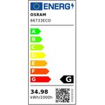 Electronice si Electrocasnice/Aragazuri, cuptoare si hote/Accesorii aragazuri, cuptoare si hote/Accesorii cuptoare si plite - Bec halogen OSRAM 66733 ECO 33W 230V G9 - Infinity.ro