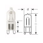 Electronice si Electrocasnice/Aragazuri, cuptoare si hote/Accesorii aragazuri, cuptoare si hote/Accesorii cuptoare si plite - Bec halogen OSRAM 66733 ECO 33W 230V G9 - Infinity.ro