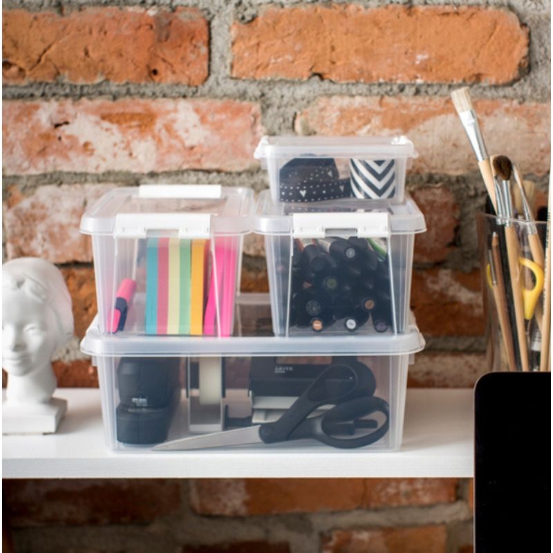 Casa si Gradina - Mobilier - Organizare si depozitare - Cutii depozitare - Cutie cu capac, SmartStore Home5, 30x19x11 cm - Infinity.ro