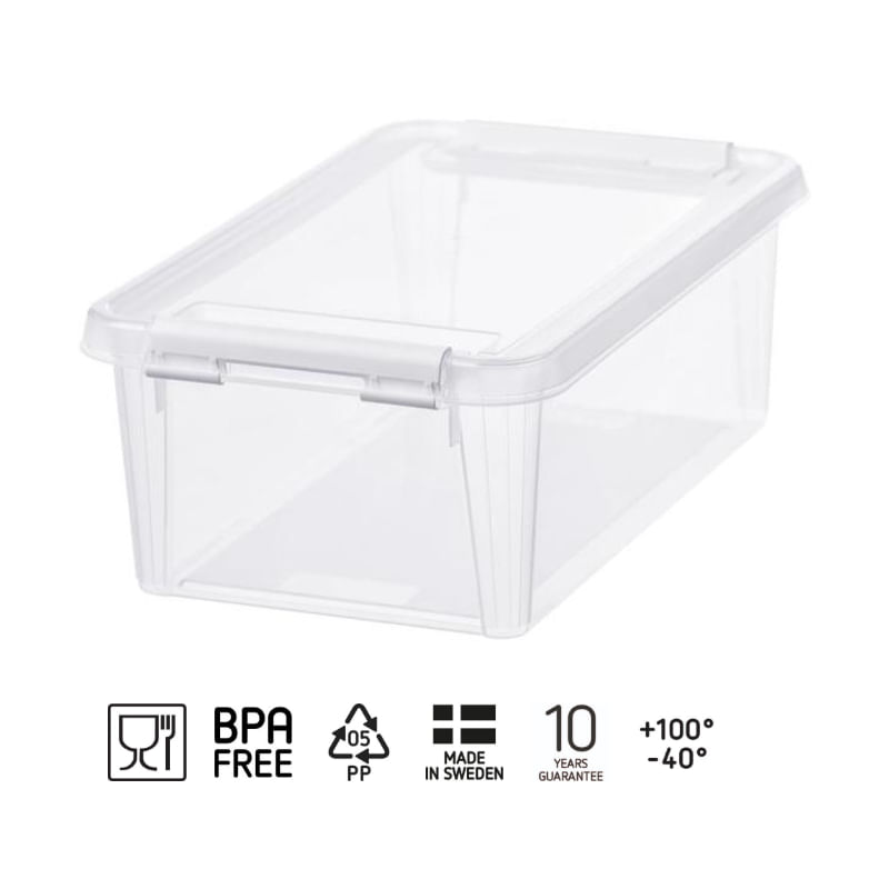 Casa si Gradina - Mobilier - Organizare si depozitare - Cutii depozitare - Cutie cu capac, SmartStore Home5, 30x19x11 cm - Infinity.ro