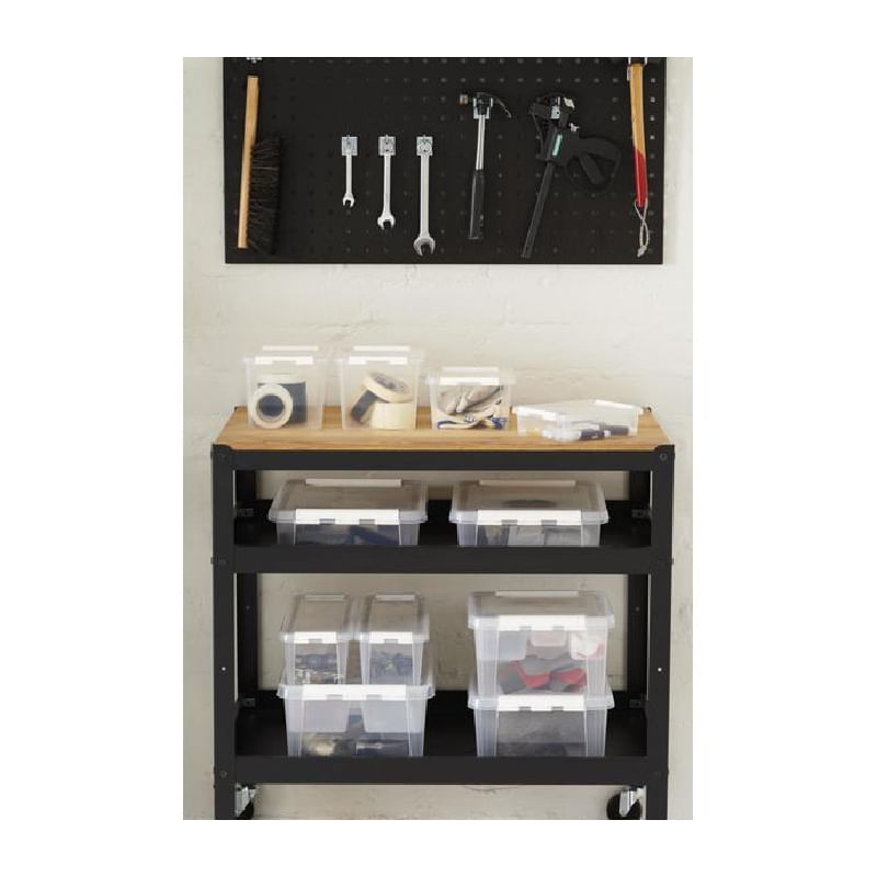 Casa si Gradina - Mobilier - Organizare si depozitare - Cutii depozitare - Cutie cu capac, SmartStore Home5, 30x19x11 cm - Infinity.ro
