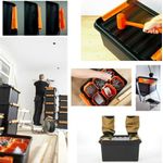 Casa si Gradina - Mobilier - Organizare si depozitare - Cutii depozitare - Cutie cu capac, SmartStore Pro 15, Negru, 40x30x19 cm - Infinity.ro