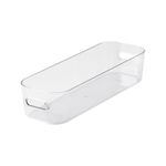 Casa si Gradina - Bucatarie si vesela - Organizare si depozitare bucatarie - Cutii alimentare - Cutie depozitare SmartStore Compact Clear Slim, 29.1x 9.4x6.1 cm - Infinity.ro
