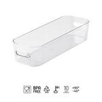 Casa si Gradina - Bucatarie si vesela - Organizare si depozitare bucatarie - Cutii alimentare - Cutie depozitare SmartStore Compact Clear Slim, 29.1x 9.4x6.1 cm - Infinity.ro