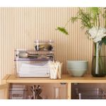 Casa si Gradina - Bucatarie si vesela - Organizare si depozitare bucatarie - Cutii alimentare - Cutie depozitare SmartStore Compact Clear Slim, 29.1x 9.4x6.1 cm - Infinity.ro