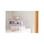 Casa si Gradina - Bucatarie si vesela - Organizare si depozitare bucatarie - Cutii alimentare - Cutie depozitare SmartStore Compact Clear Slim, 29.1x 9.4x6.1 cm - Infinity.ro