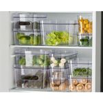 Casa si Gradina - Bucatarie si vesela - Organizare si depozitare bucatarie - Cutii alimentare - Cutie depozitare SmartStore Compact Clear Slim, 29.1x 9.4x6.1 cm - Infinity.ro