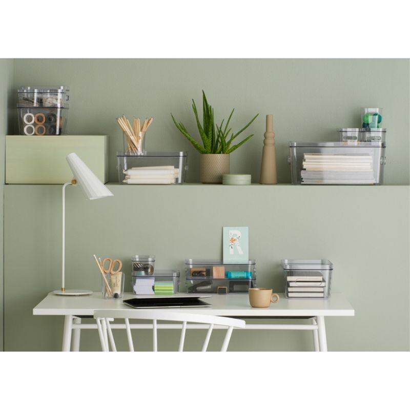Casa si Gradina - Mobilier - Organizare si depozitare - Cutii depozitare - Cutie depozitare SmartStore Compact Clear M, 5.3 L, 29.5x19.5x12 cm - Infinity.ro