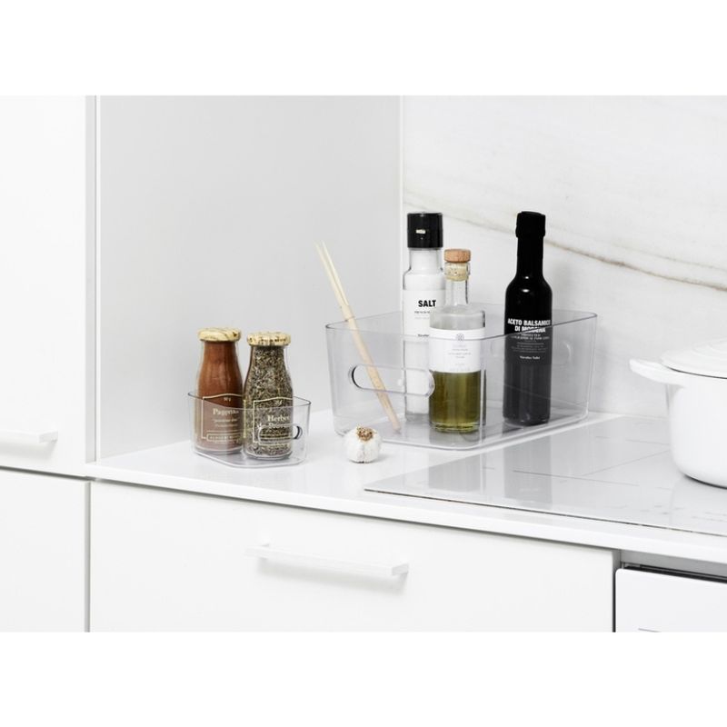 Casa si Gradina - Mobilier - Organizare si depozitare - Cutii depozitare - Cutie depozitare SmartStore Compact Clear M, 5.3 L, 29.5x19.5x12 cm - Infinity.ro