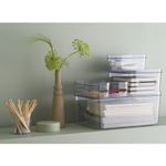 Casa si Gradina - Mobilier - Organizare si depozitare - Cutii depozitare - Cutie depozitare SmartStore Compact Clear S, 1.5 L, 20x14x7.5 cm - Infinity.ro