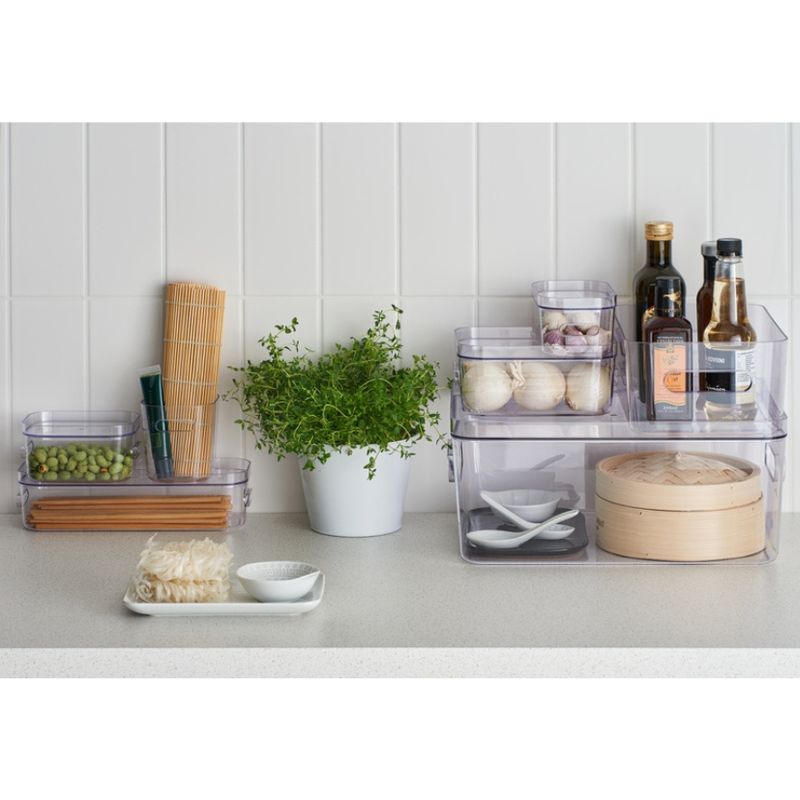 Casa si Gradina - Mobilier - Organizare si depozitare - Cutii depozitare - Cutie depozitare SmartStore Compact Clear S, 1.5 L, 20x14x7.5 cm - Infinity.ro