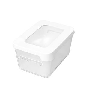 Cutie depozitare alimente, capac etans, SmartStore LunchBox, caserola pranz, fara BPA, transparenta, 0.45L