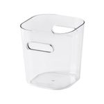 Casa si Gradina - Mobilier - Organizare si depozitare - Cutii depozitare - Cutie depozitare SmartStore Compact Clear Mini, 9.8x9.4x10.2 cm - Infinity.ro