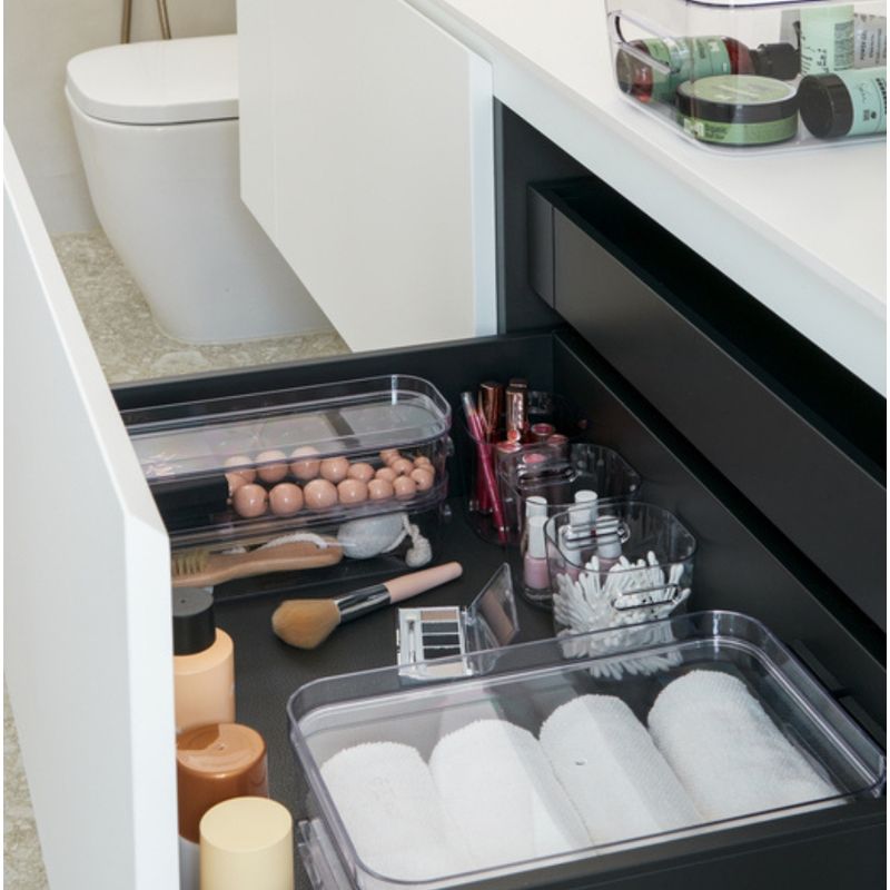 Casa si Gradina - Mobilier - Organizare si depozitare - Cutii depozitare - Cutie depozitare SmartStore Compact Clear Mini, 9.8x9.4x10.2 cm - Infinity.ro