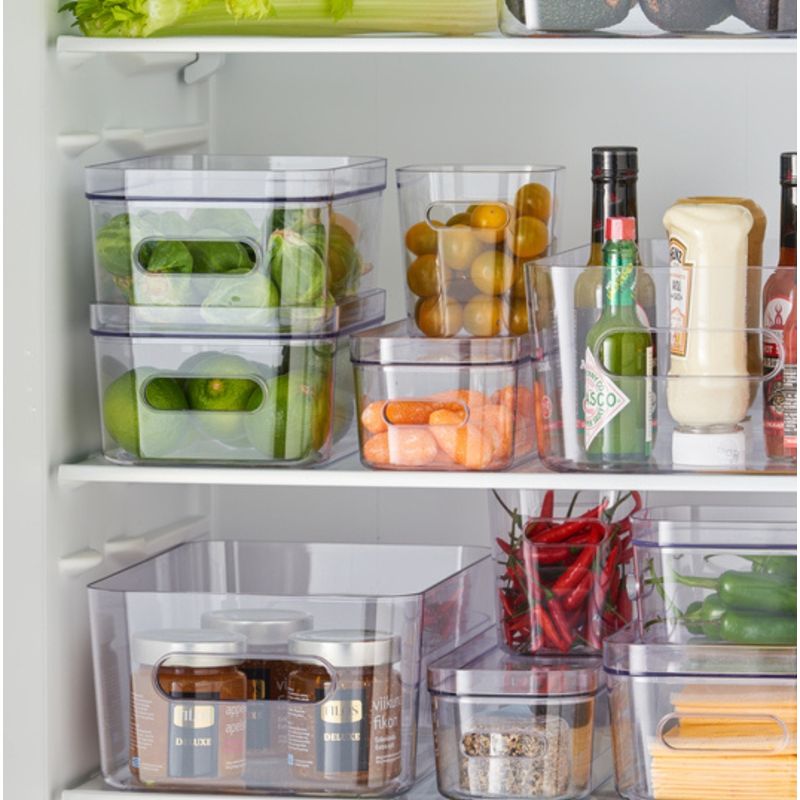 Casa si Gradina - Mobilier - Organizare si depozitare - Cutii depozitare - Cutie depozitare SmartStore Compact Clear Mini, 9.8x9.4x10.2 cm - Infinity.ro