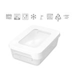 Casa si Gradina - Bucatarie si vesela - Organizare si depozitare bucatarie - Cutii alimentare - Cutie depozitare alimente, capac etans, SmartStore LunchBox, caserola pranz, fara BPA, transparenta, 0.3L - Infinity.ro