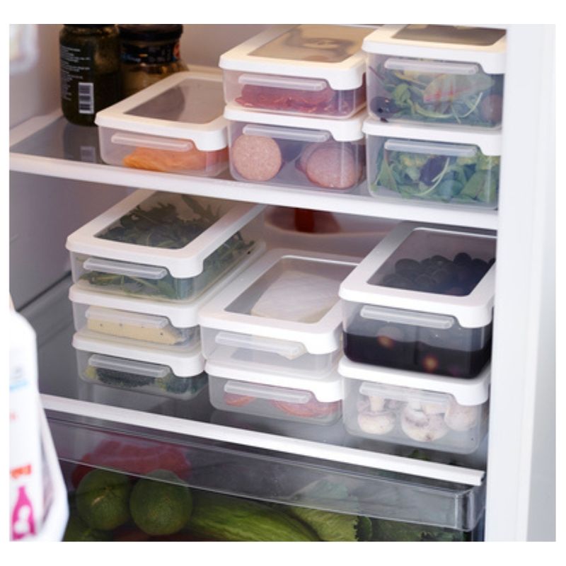 Casa si Gradina - Bucatarie si vesela - Organizare si depozitare bucatarie - Cutii alimentare - Cutie depozitare alimente, capac etans, SmartStore LunchBox, caserola pranz, fara BPA, transparenta, 0.3L - Infinity.ro