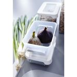 Casa si Gradina - Bucatarie si vesela - Organizare si depozitare bucatarie - Cutii alimentare - Cutie depozitare alimente, capac etans, SmartStore LunchBox, caserola pranz, fara BPA, transparenta, 0.3L - Infinity.ro
